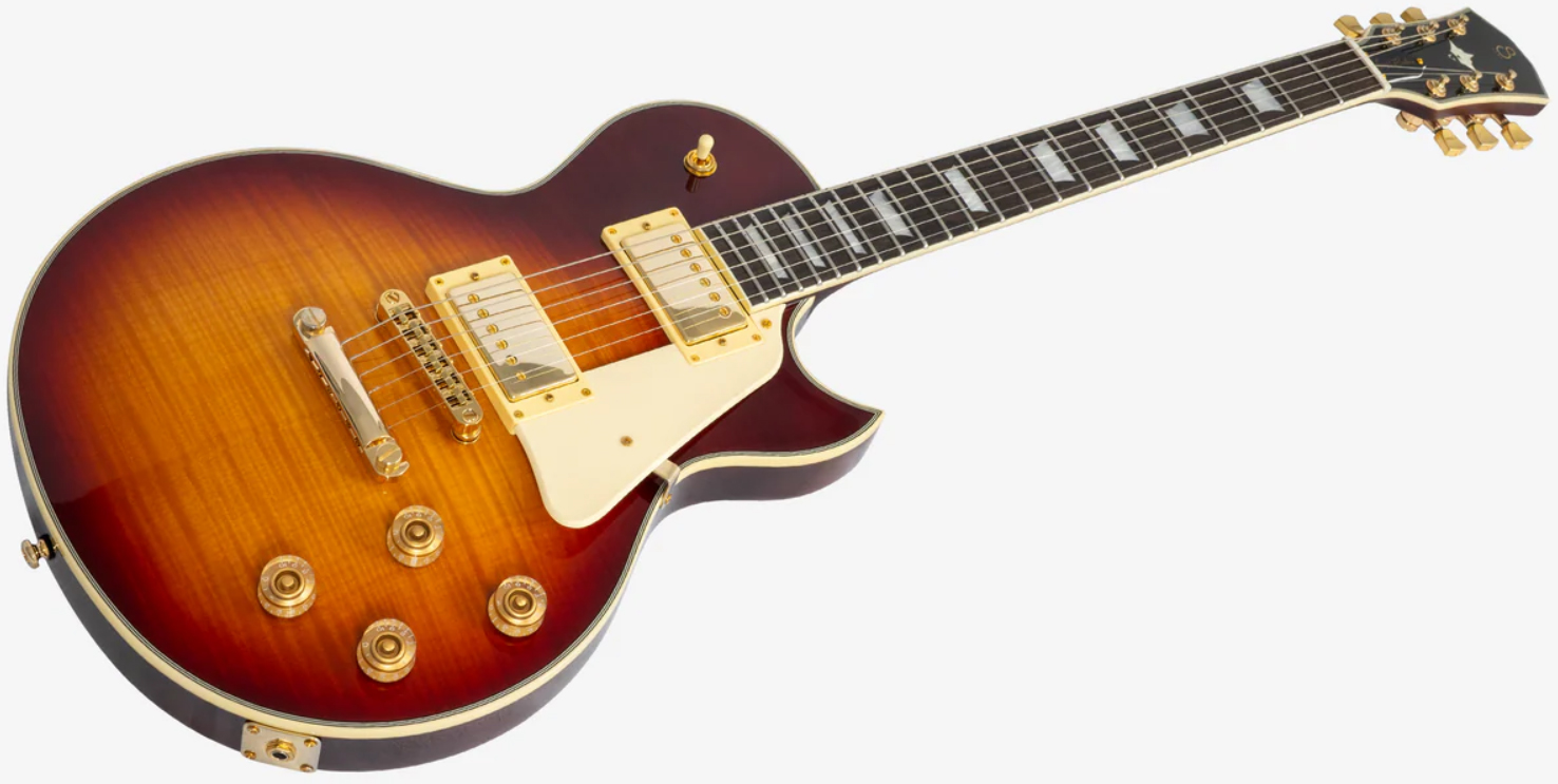 Sire Larry Carlton L7 Lh Gaucher New Gen 2h Ht Eb - Tobacco Sunburst - Single-Cut-E-Gitarre - Variation 2