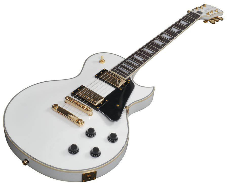 Sire Larry Carlton L7 Lh Signature Gaucher 2h Ht Eb - White - Single-Cut-E-Gitarre - Variation 2