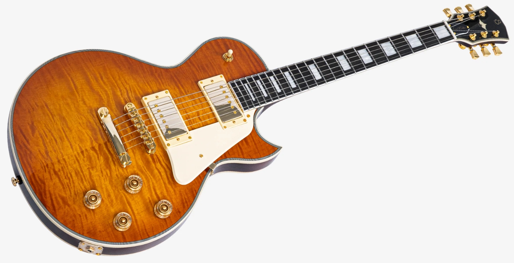 Sire Larry Carlton L7dx 2h Ht Eb - Amber Burst - Single-Cut-E-Gitarre - Variation 2