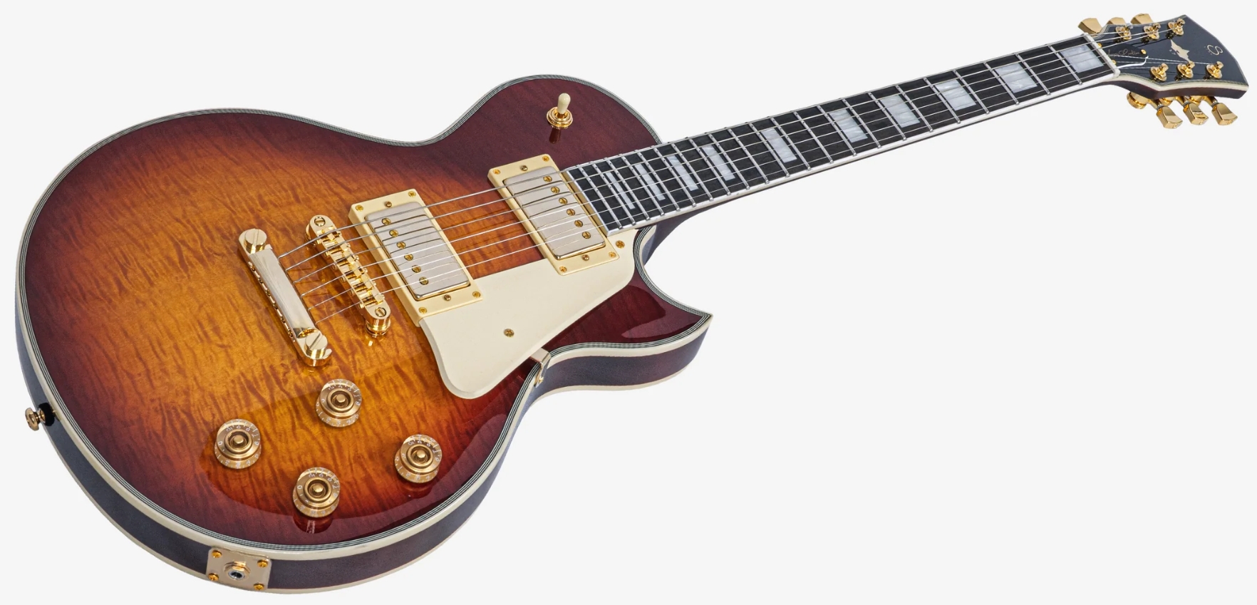 Sire Larry Carlton L7dx 2h Ht Eb - Tobacco Sunburst - Single-Cut-E-Gitarre - Variation 2