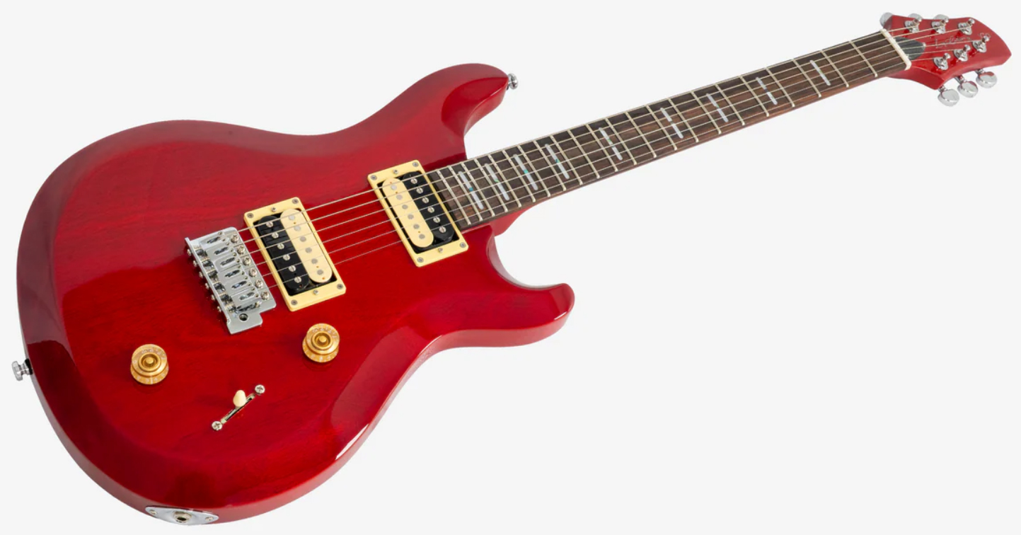 Sire Larry Carlton Q3 2h Trem Rw - Vintage Cherry - Double Cut E-Gitarre - Variation 2