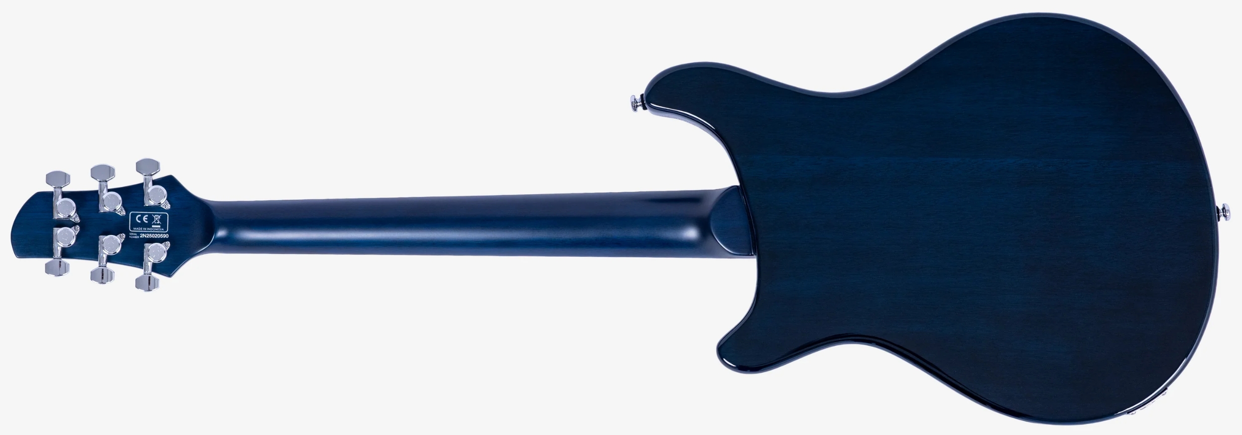 Sire Larry Carlton Q7 2h Ht Eb - Transparent Blue - Semi-Hollow E-Gitarre - Variation 1
