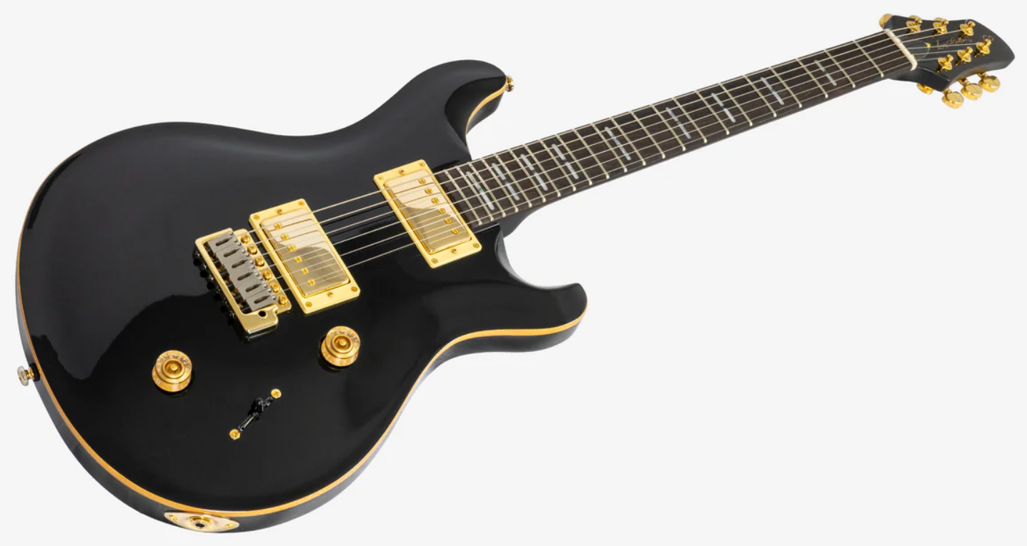 Sire Larry Carlton Q7 2h Trem Eb - Black - Double Cut E-Gitarre - Variation 2
