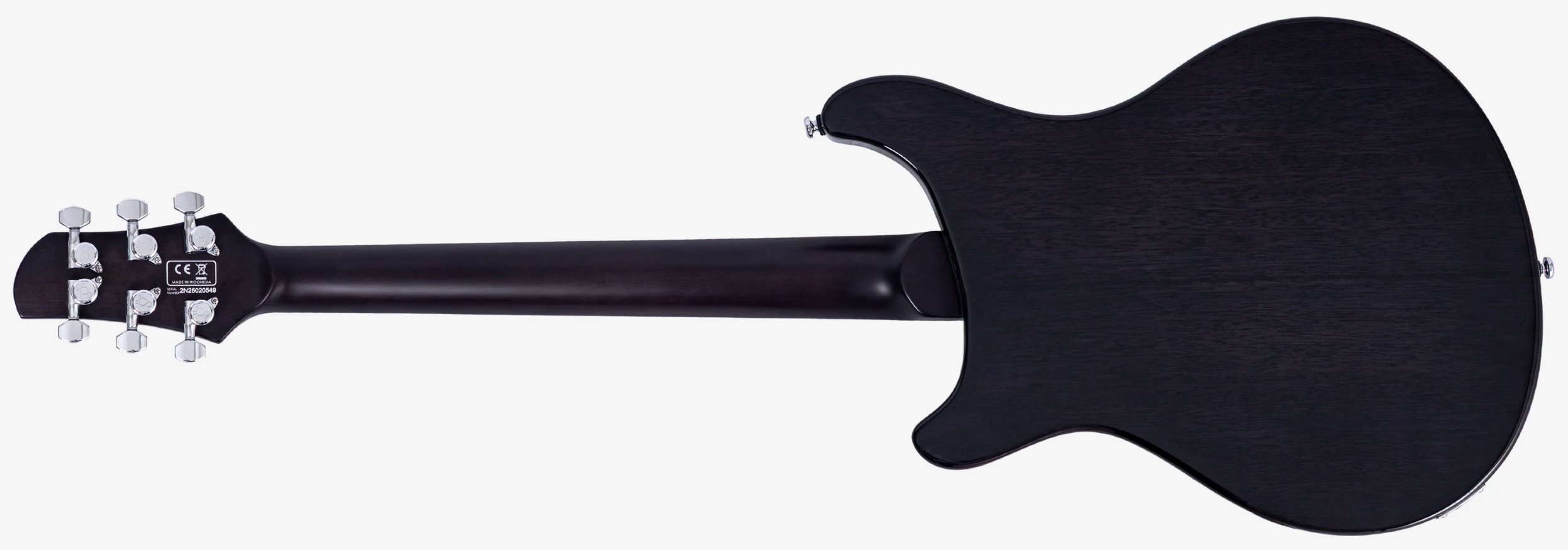 Sire Larry Carlton Q7 Hollow 2h Ht Eb - Transparent Black - Semi-Hollow E-Gitarre - Variation 1