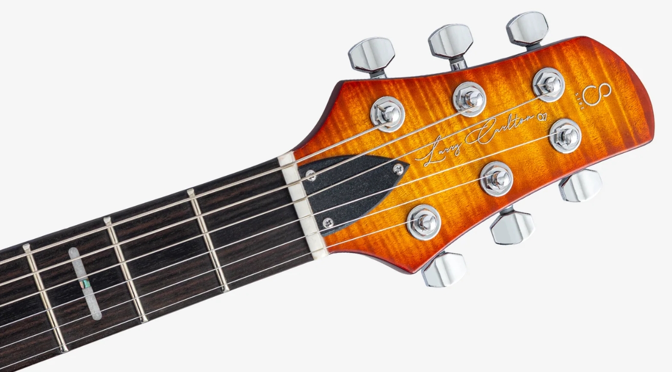 Sire Larry Carlton Q7 Hollow 2h Ht Eb - Amber Burst - Semi-Hollow E-Gitarre - Variation 3