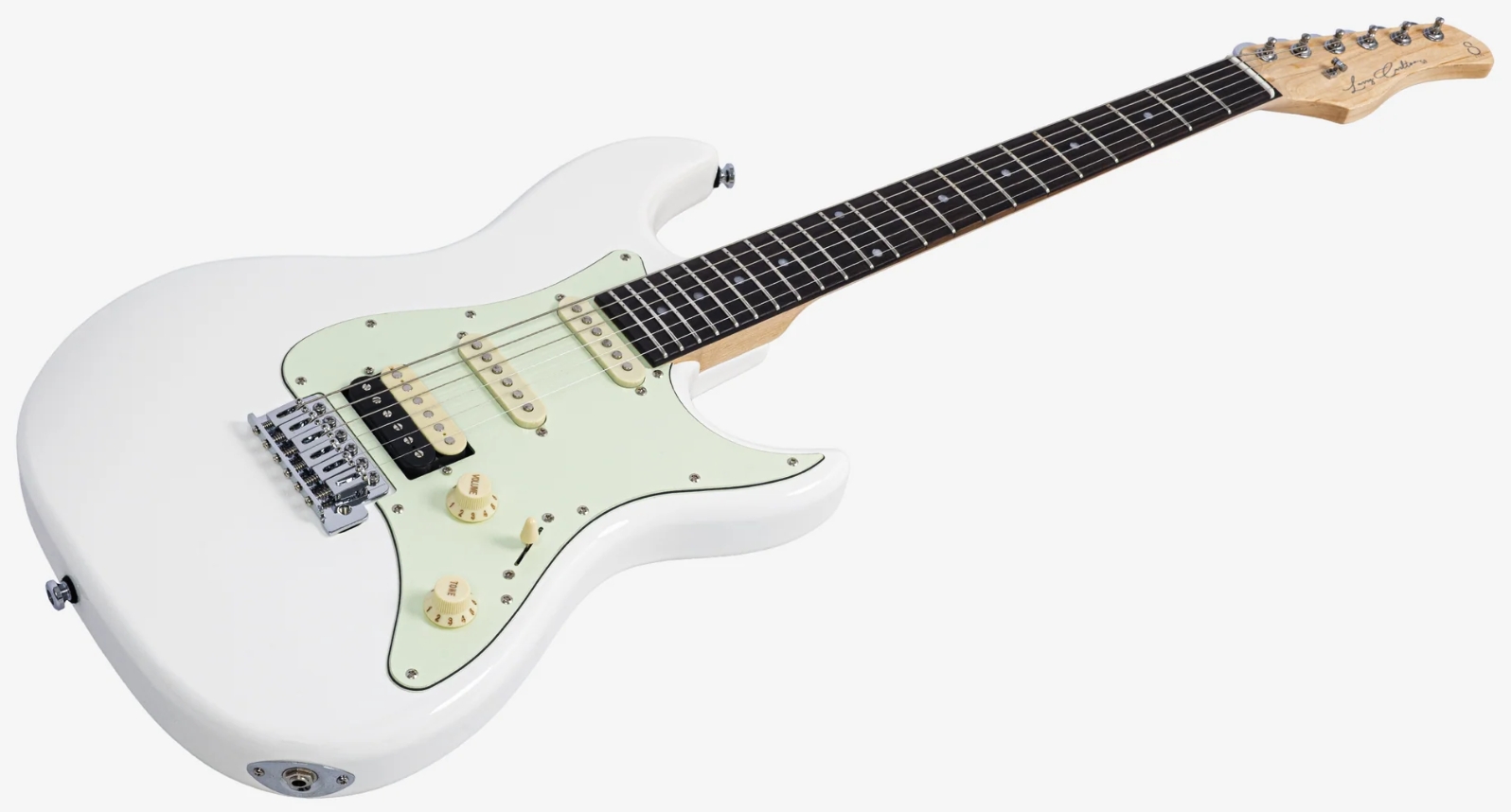 Sire Larry Carlton S1 Hss Trem Rw - Antique White - E-Gitarre in Str-Form - Variation 2