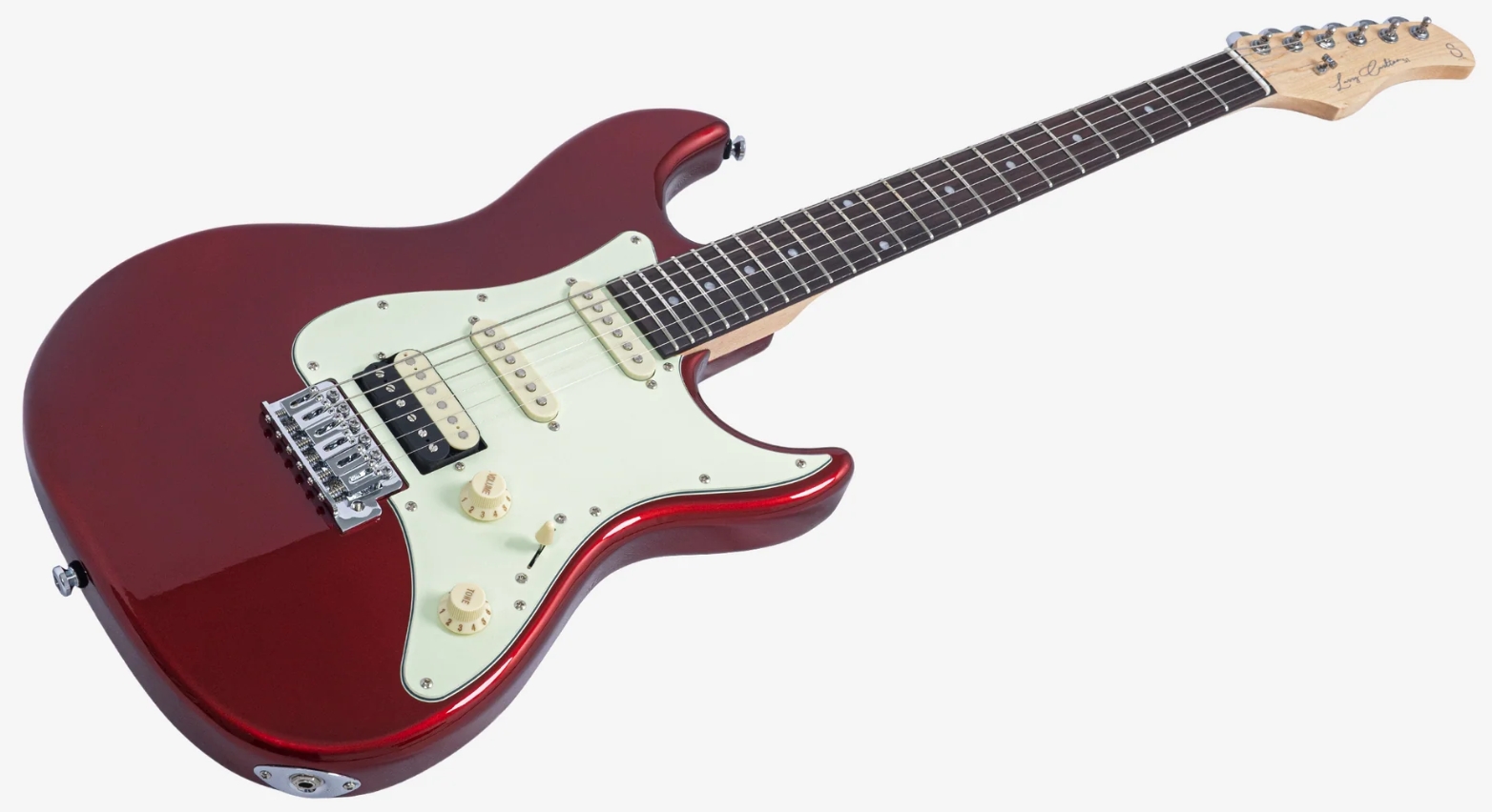 Sire Larry Carlton S1 Hss Trem Rw - Candy Apple Red - E-Gitarre in Str-Form - Variation 3