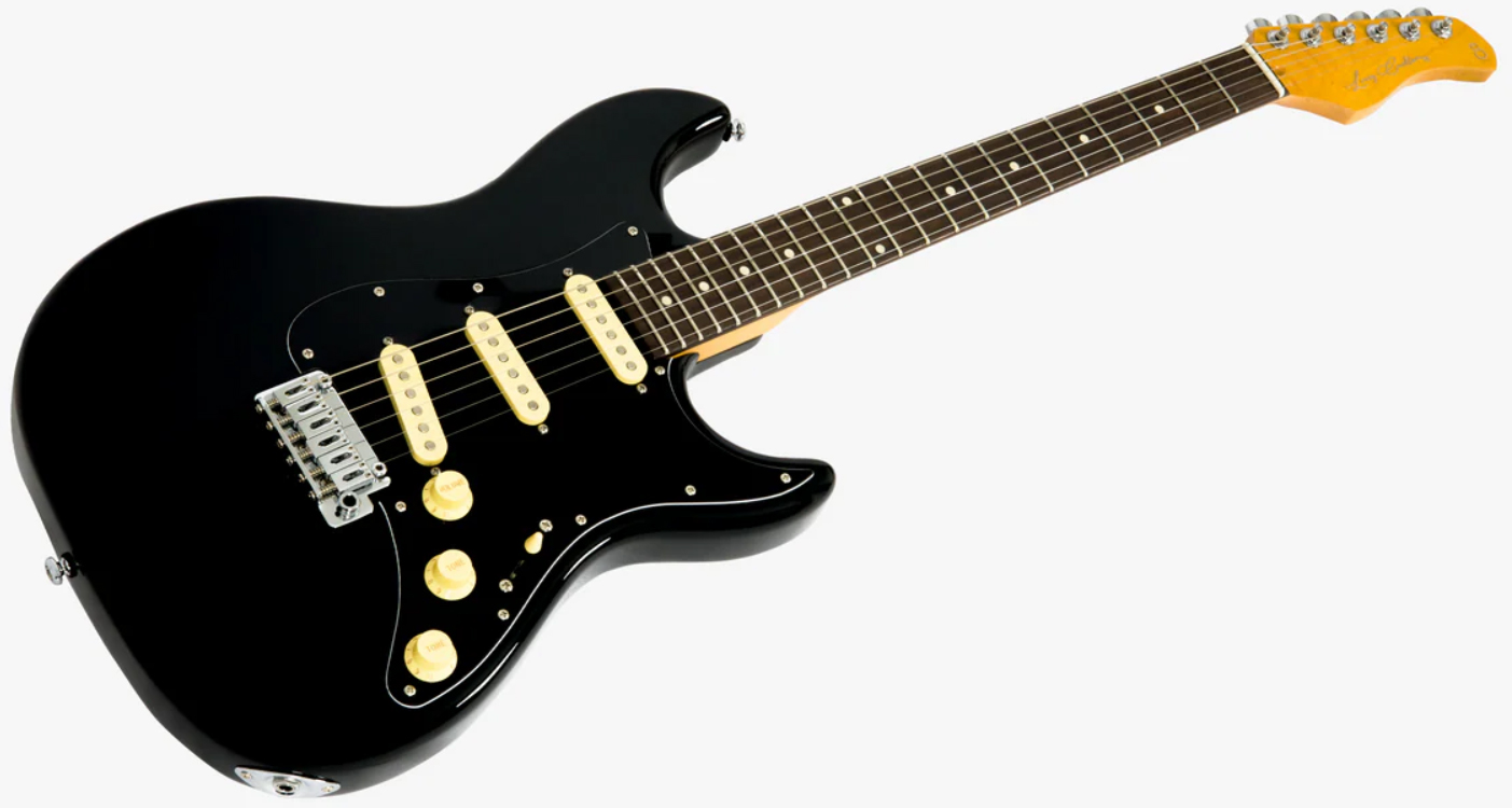 Sire Larry Carlton S3 New Gen 3s Trem Rw - Black - E-Gitarre in Str-Form - Variation 2