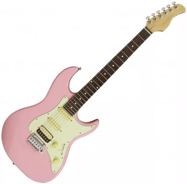 Solidbody e-gitarre Sire Larry Carlton S3 - pink