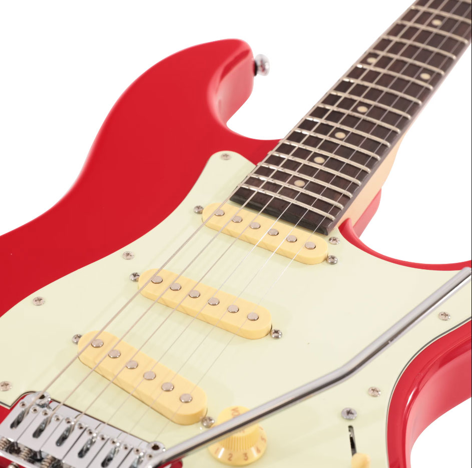 Sire Larry Carlton S3 Sss Signature 3s Trem Rw - Dakota Red - E-Gitarre in Str-Form - Variation 3