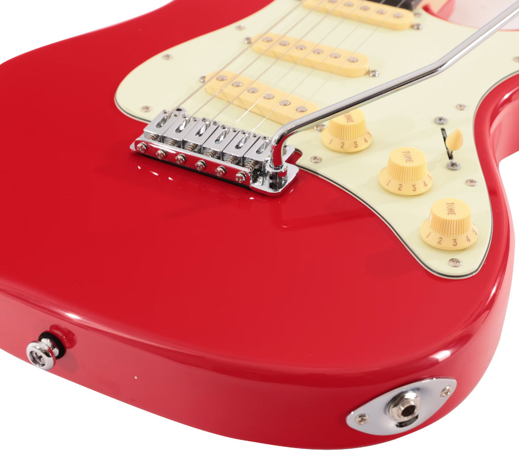 Sire Larry Carlton S3 Sss Signature 3s Trem Rw - Dakota Red - E-Gitarre in Str-Form - Variation 4