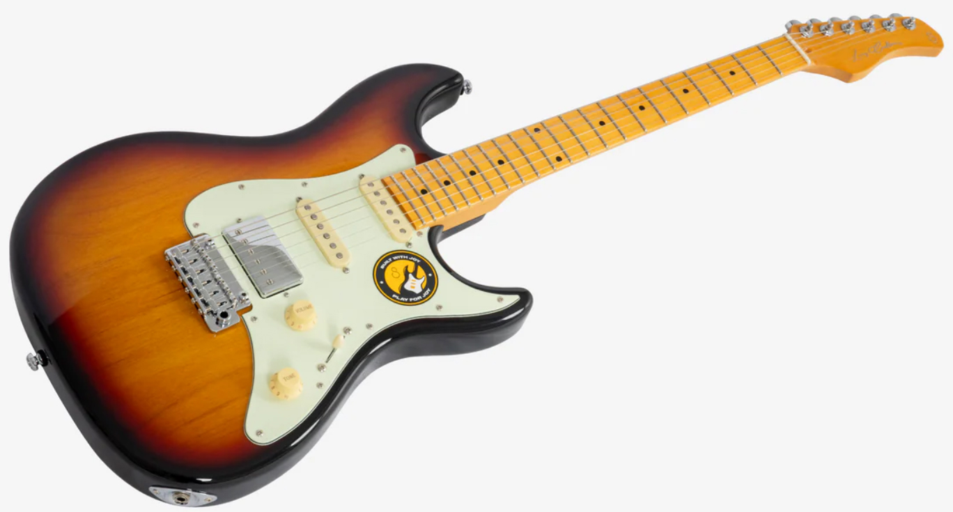 Sire Larry Carlton S5 Hss Trem Mn - 3 Tone Sunburst - E-Gitarre in Str-Form - Variation 2