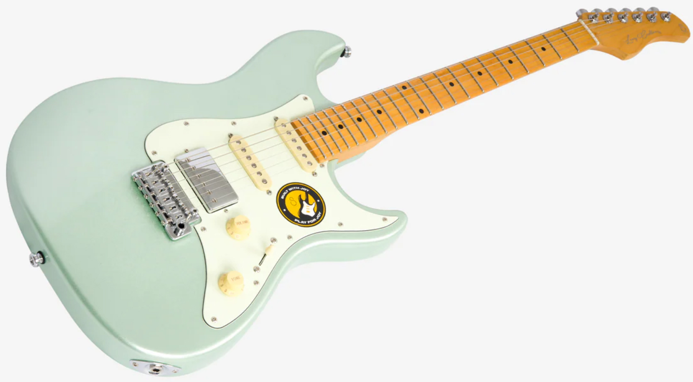 Sire Larry Carlton S5 Hss Trem Mn - Surf Green Metallic - E-Gitarre in Str-Form - Variation 2