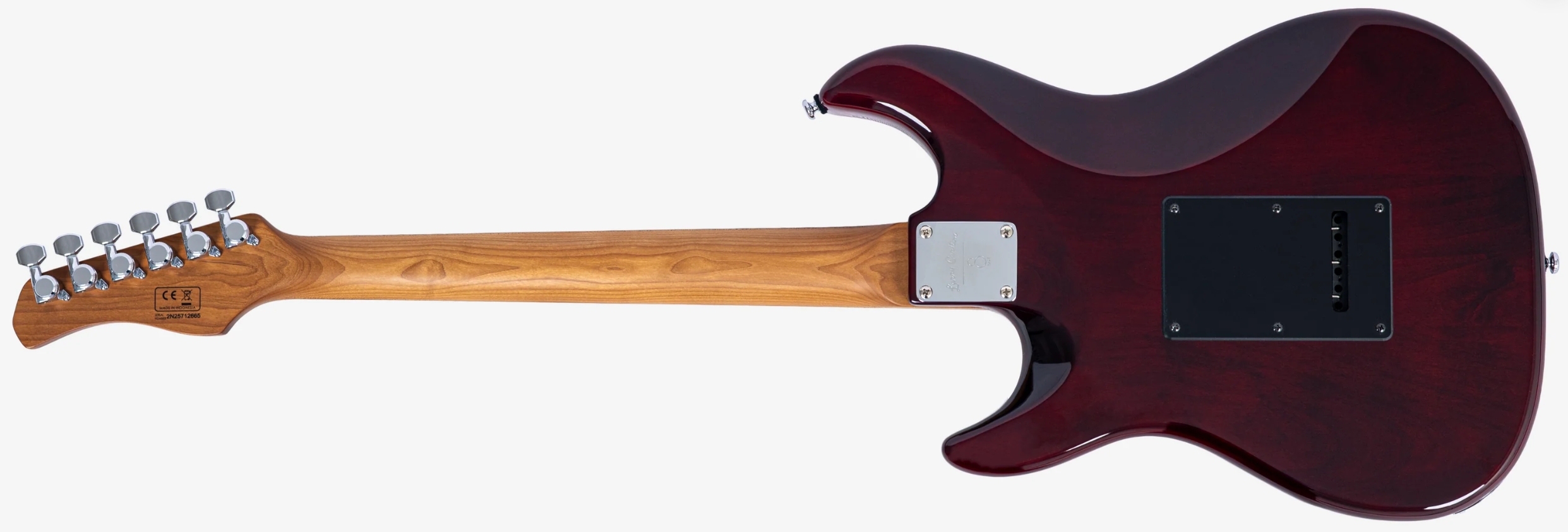 Sire Larry Carlton S7 Ash Top 3s Trem Mn - Amber Burst - E-Gitarre in Str-Form - Variation 1