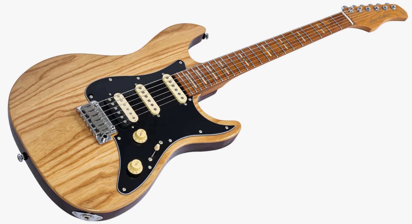 Sire Larry Carlton S7 Ash Top 3s Trem Mn - Natural - E-Gitarre in Str-Form - Variation 2