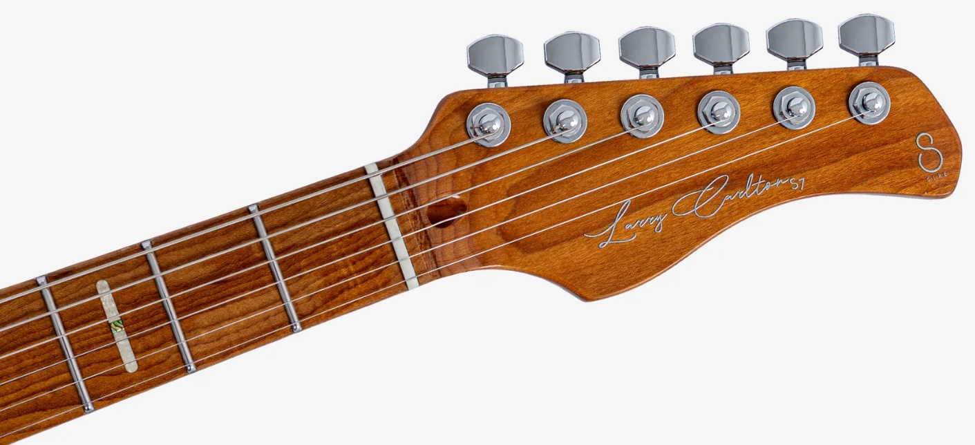Sire Larry Carlton S7 Ash Top 3s Trem Mn - Amber Burst - E-Gitarre in Str-Form - Variation 3