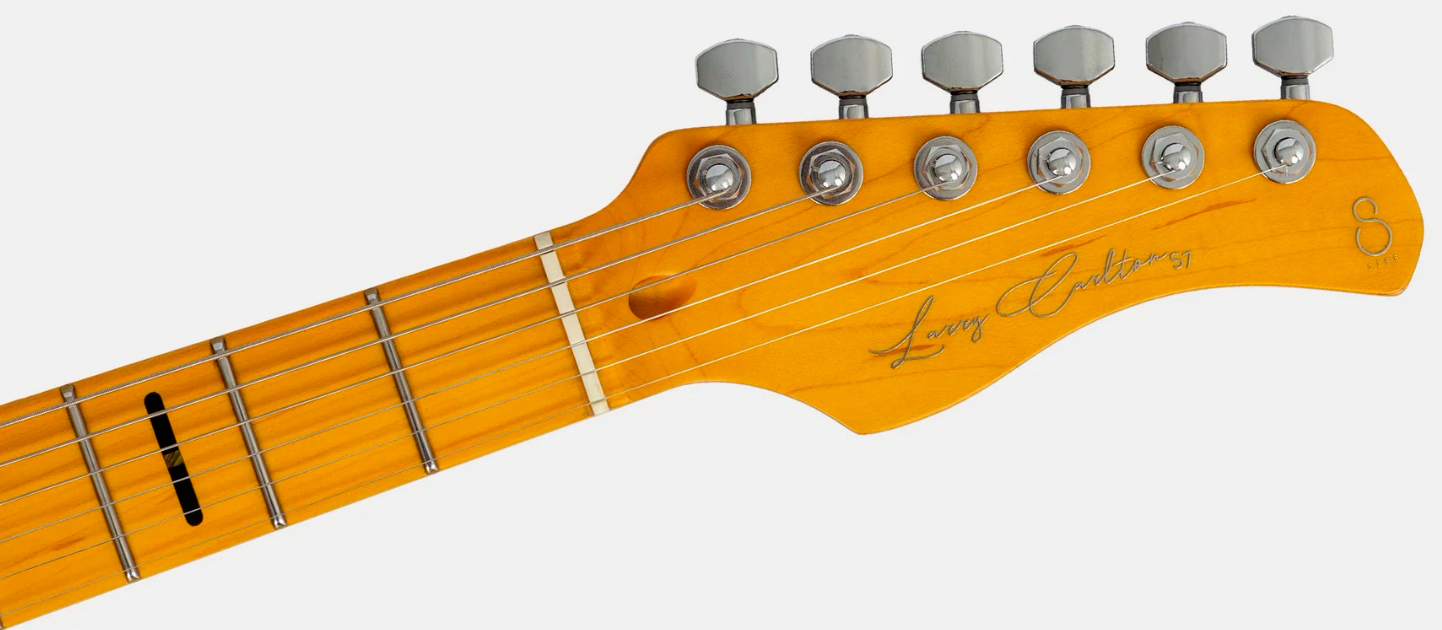 Sire Larry Carlton S7 Fm New Gen Hss Trem Mn - See Through Red - E-Gitarre in Str-Form - Variation 3