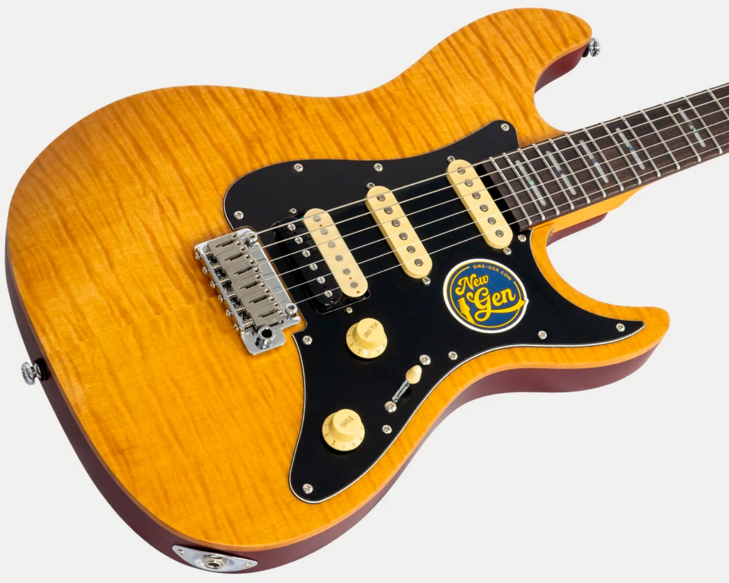 Sire Larry Carlton S7 Fm New Gen Hss Trem Rw - Natural Satin - E-Gitarre in Str-Form - Variation 2
