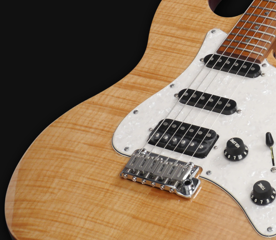 Larry Carlton S7 FM - natural E-gitarre in str-form Sire