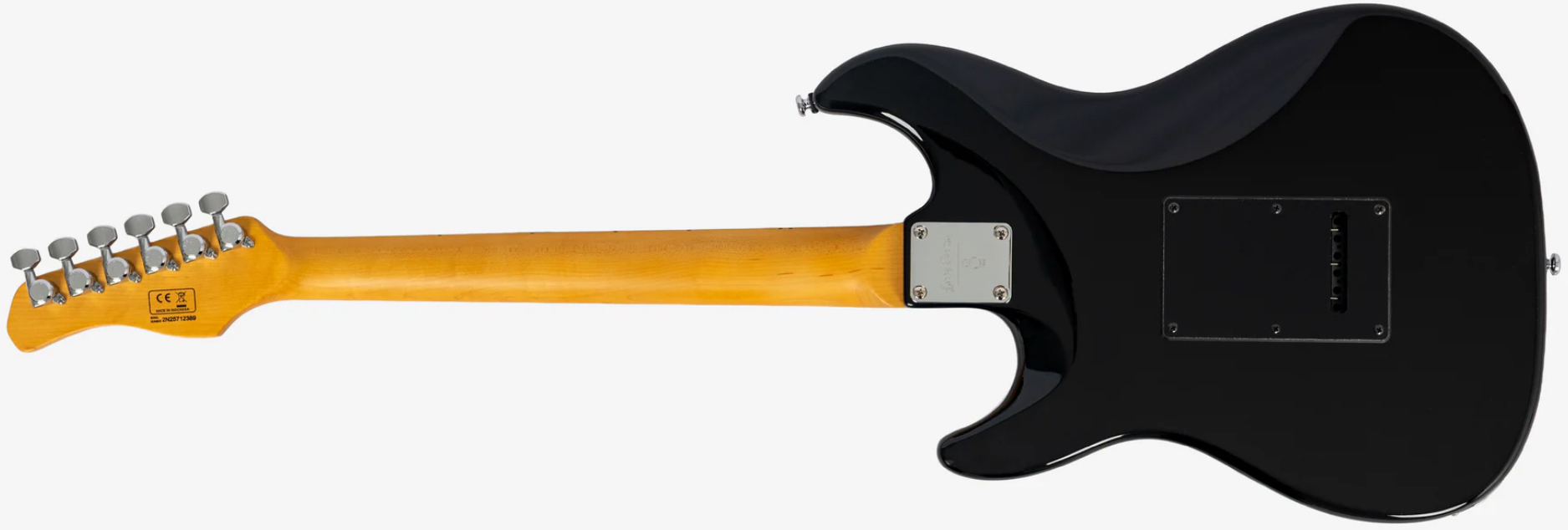 Sire Larry Carlton S7 Hss Lh Gaucher New Gen Trem Mn - Black - E-Gitarre in Str-Form - Variation 1