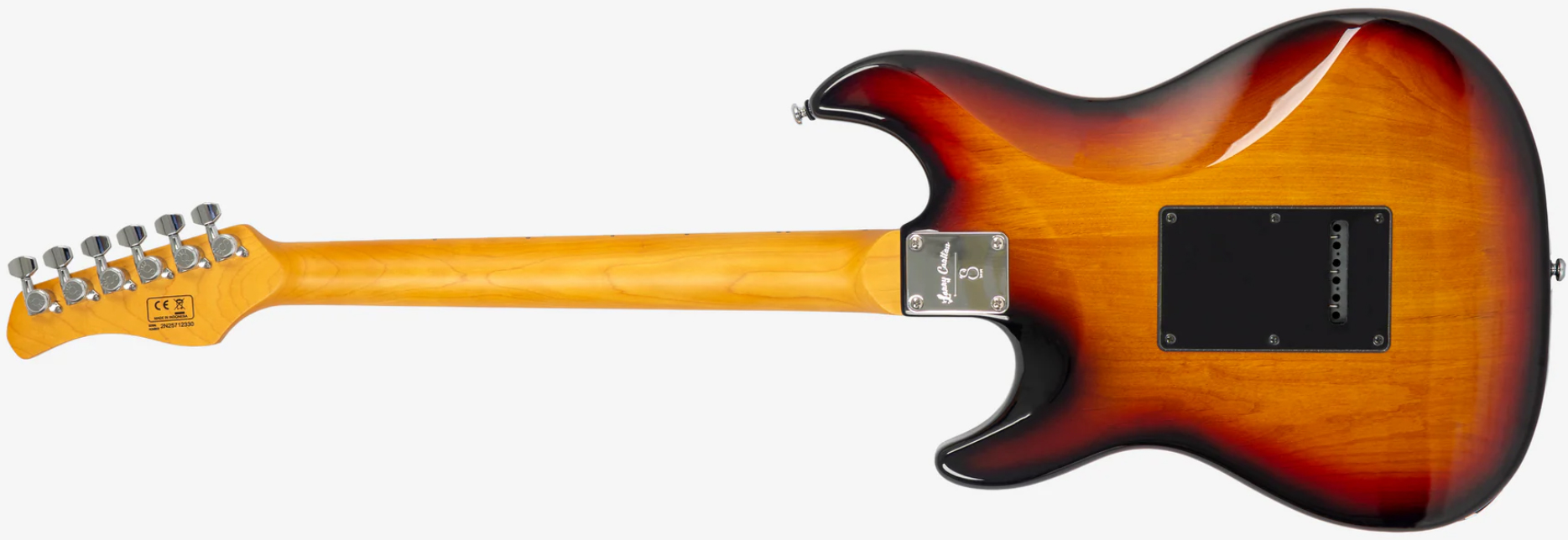 Sire Larry Carlton S7 Hss Lh Gaucher New Gen Trem Mn - 3 Tone Sunburst - E-Gitarre in Str-Form - Variation 1