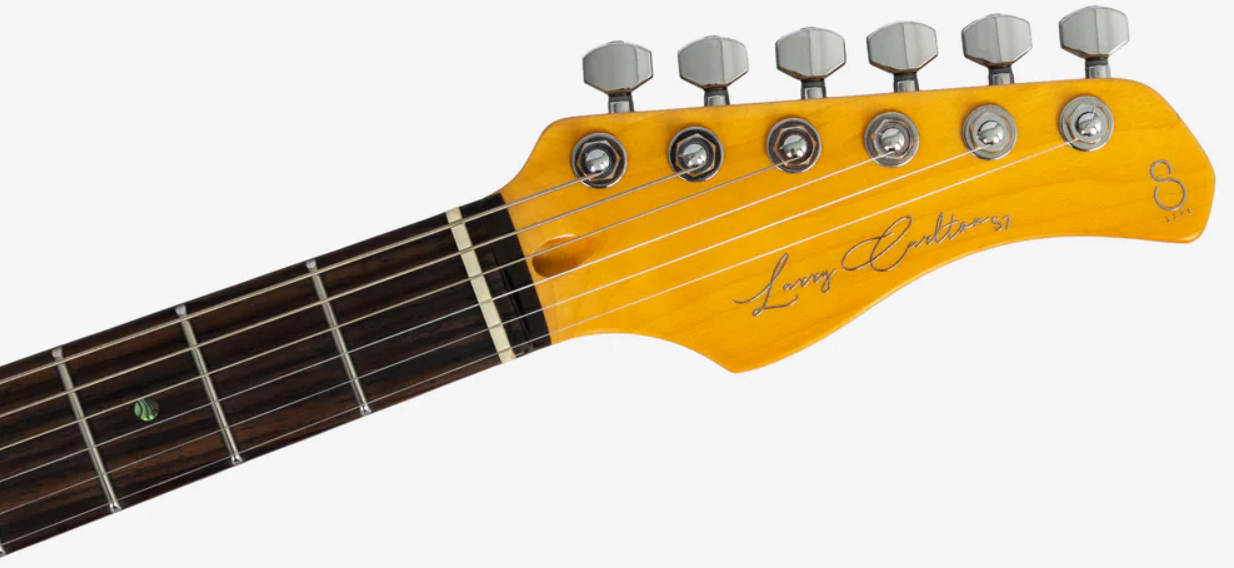 Sire Larry Carlton S7 Hss Lh Gaucher New Gen Trem Rw - Metallic Gold - E-Gitarre in Str-Form - Variation 3