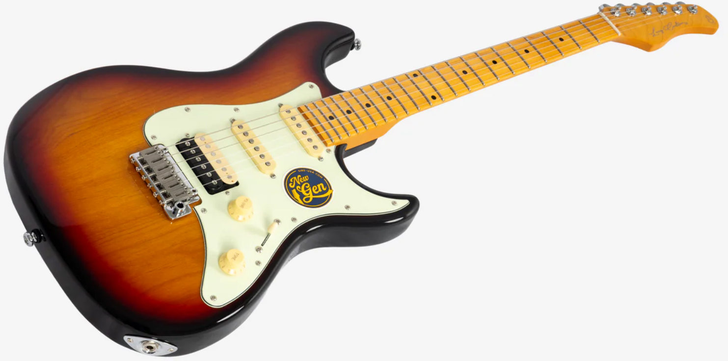 Sire Larry Carlton S7 Hss New Gen Trem Mn - 3 Tone Sunburst - E-Gitarre in Str-Form - Variation 2