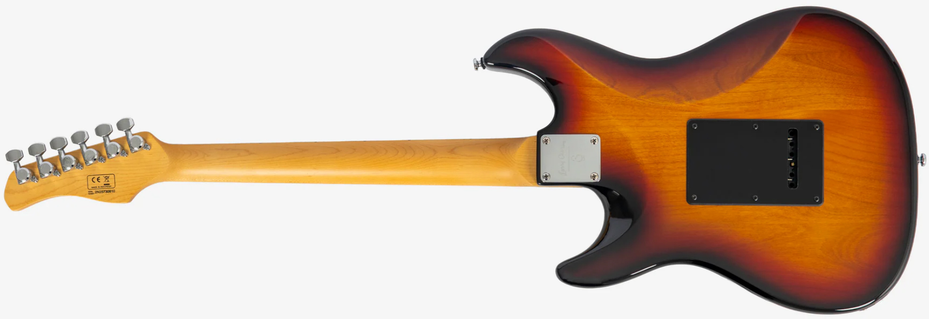 Sire Larry Carlton S7 Lh Gaucher New Gen 3s Trem Mn - 3 Tone Sunburst - E-Gitarre in Str-Form - Variation 1