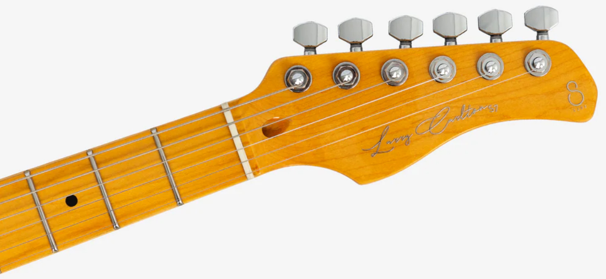 Sire Larry Carlton S7 Lh Gaucher New Gen 3s Trem Mn - White - E-Gitarre in Str-Form - Variation 3