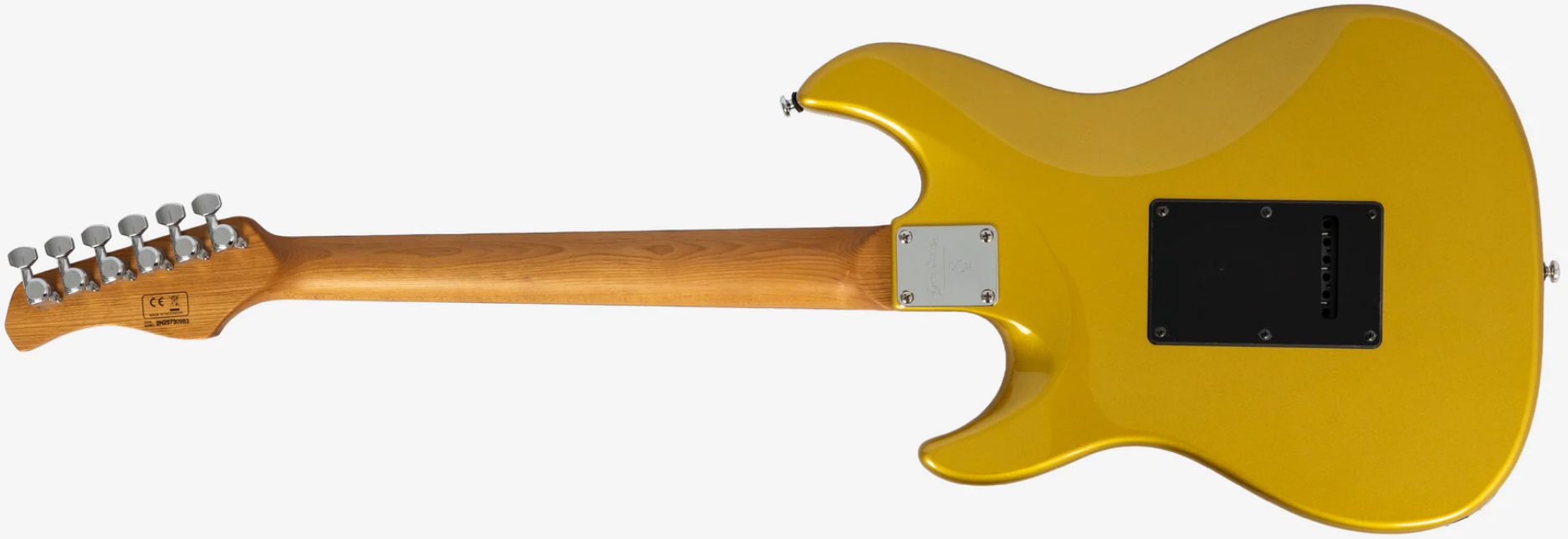 Sire Larry Carlton S7 Lh Gaucher New Gen 3s Trem Rw - Metallic Gold - E-Gitarre in Str-Form - Variation 1