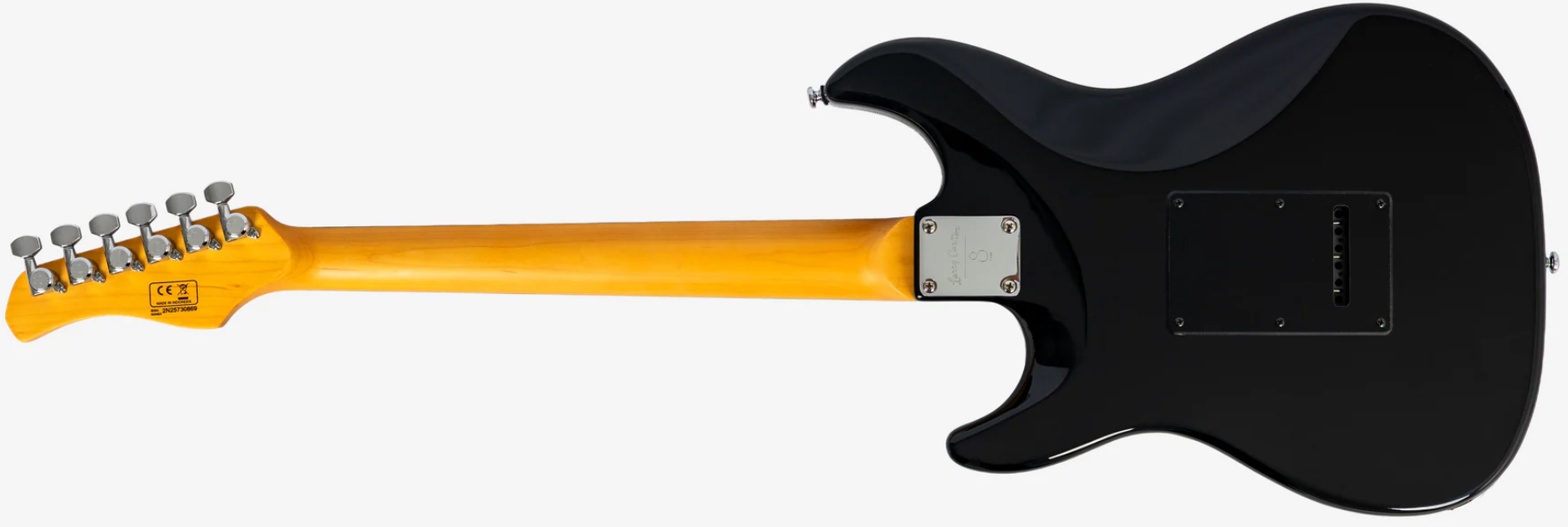 Sire Larry Carlton S7 Lh Gaucher New Gen 3s Trem Rw - Black - E-Gitarre in Str-Form - Variation 1