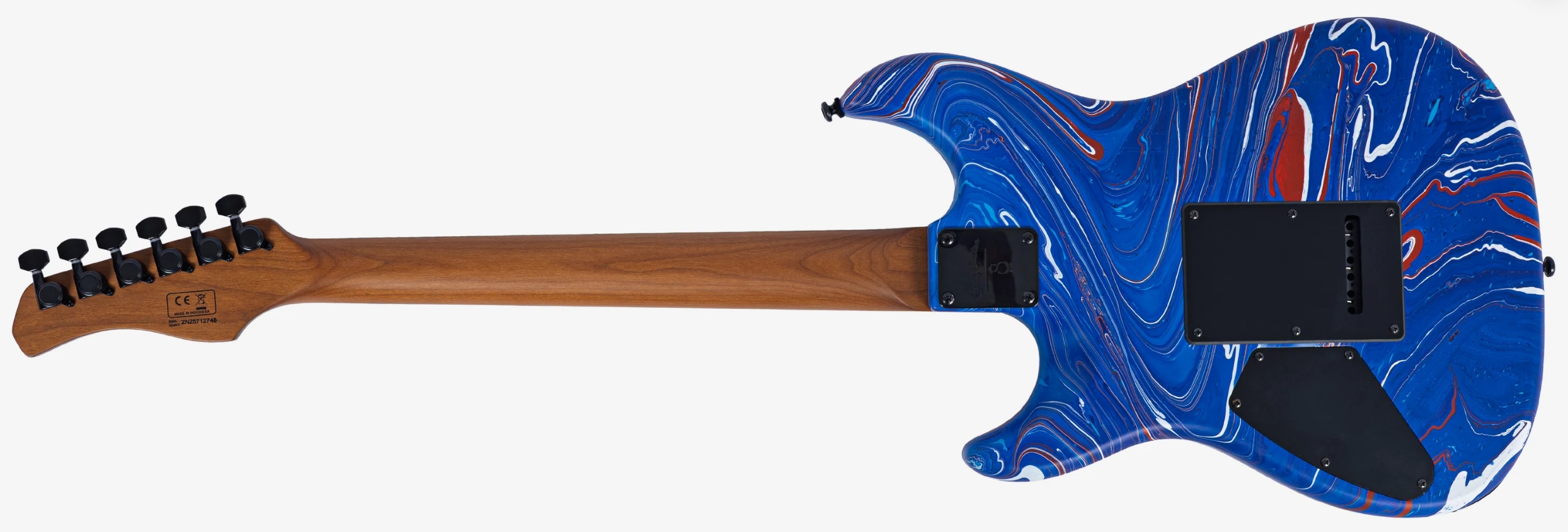 Sire Larry Carlton S7 Sw Hss Trem Rw - Blue Swirl - E-Gitarre in Str-Form - Variation 1