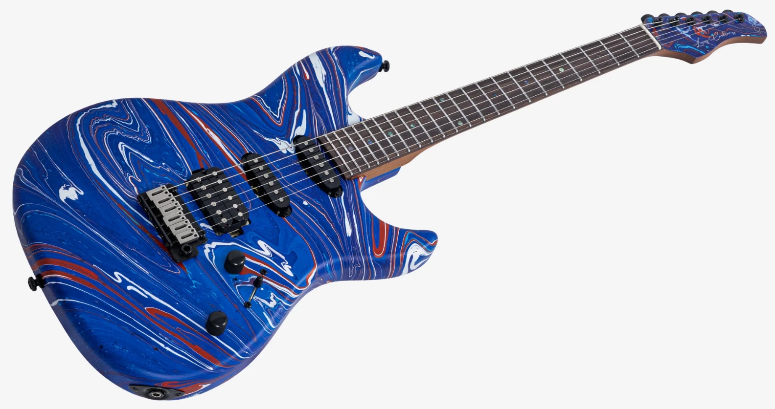 Sire Larry Carlton S7 Sw Hss Trem Rw - Blue Swirl - E-Gitarre in Str-Form - Variation 2