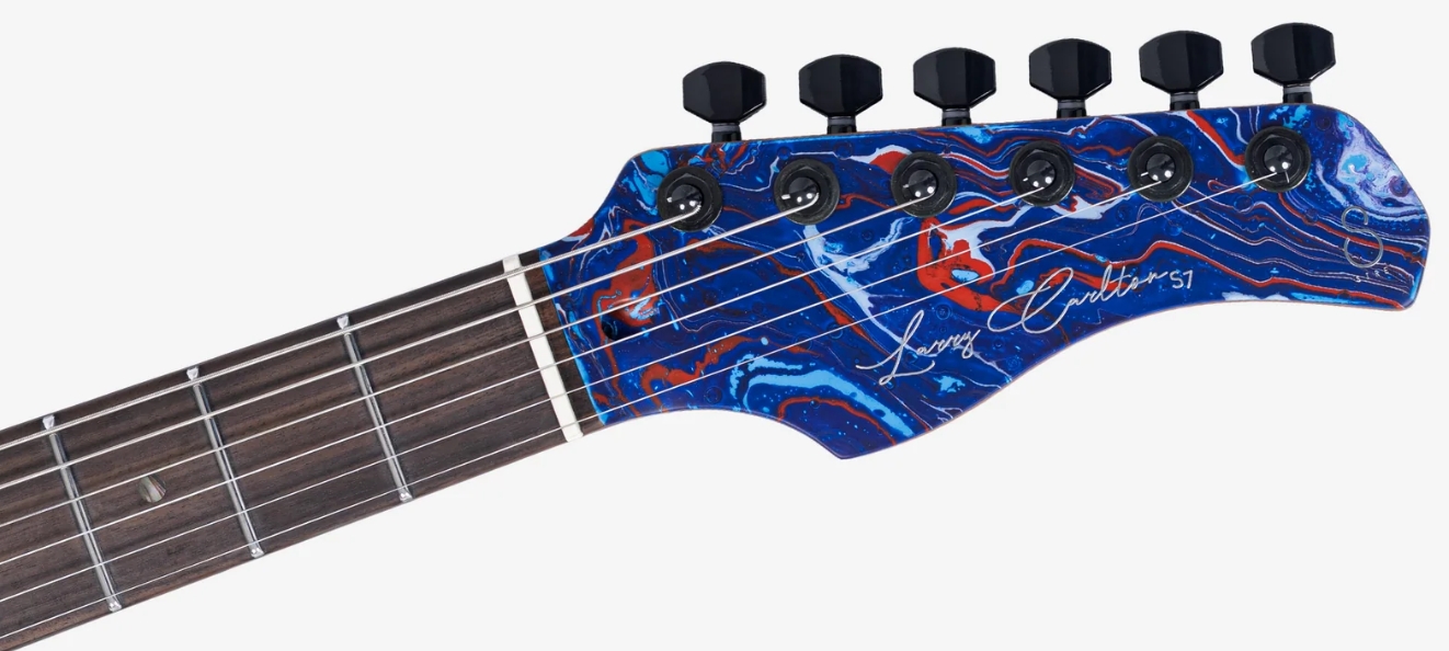 Sire Larry Carlton S7 Sw Hss Trem Rw - Blue Swirl - E-Gitarre in Str-Form - Variation 3