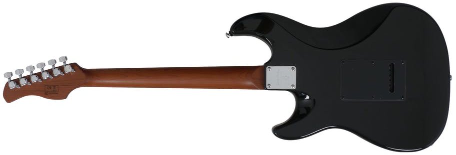 Sire Larry Carlton S7 Vintage Lh Signature Gaucher 3s Trem Mn - Black - E-Gitarre für Linkshänder - Variation 1