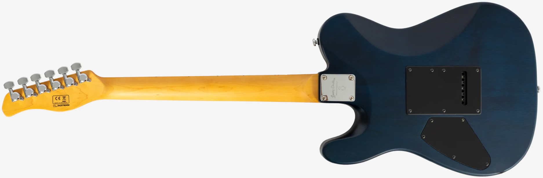 Sire Larry Carlton T7 Fm New Gen 2h Trem Mn - Transparent Blue - E-Gitarre in Teleform - Variation 1