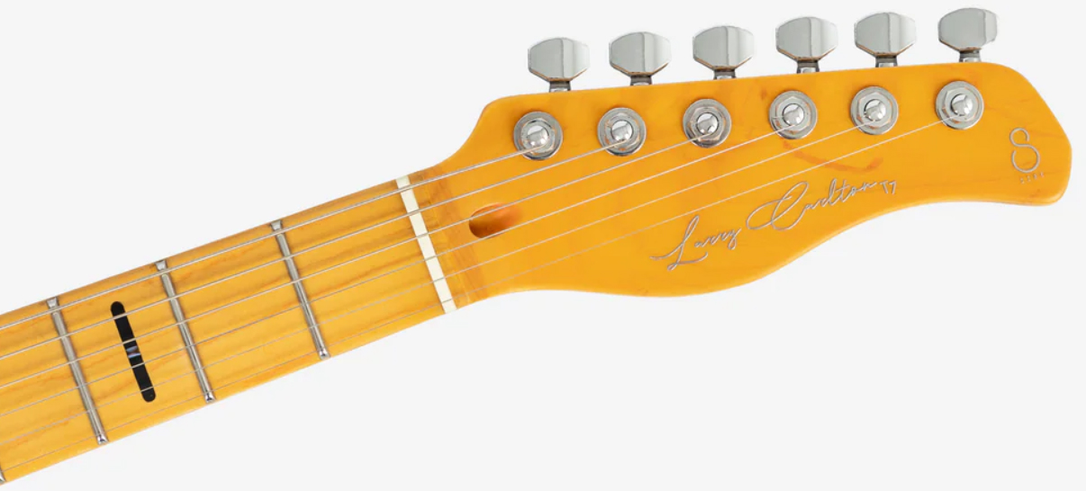 Sire Larry Carlton T7 Fm New Gen 2h Trem Mn - Transparent Blue - E-Gitarre in Teleform - Variation 3