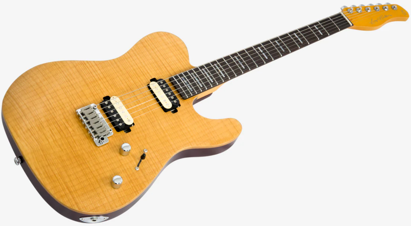 Sire Larry Carlton T7 Fm New Gen 2h Trem Rw - Natural - E-Gitarre in Teleform - Variation 2