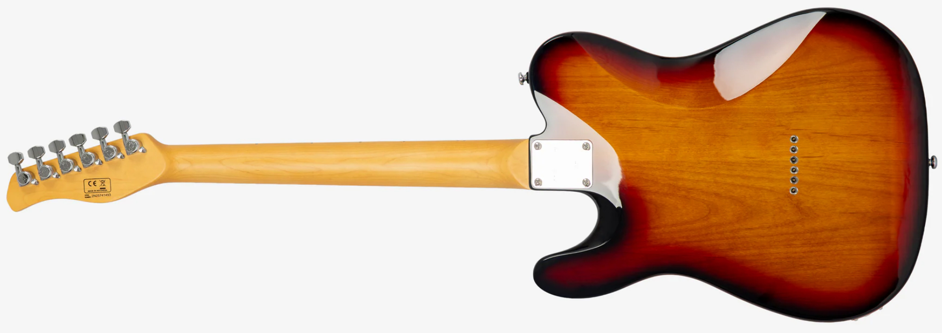 Sire Larry Carlton T7 Lh Gaucher New Gen 2s Ht Mn - 3 Tone Sunburst - E-Gitarre in Teleform - Variation 1