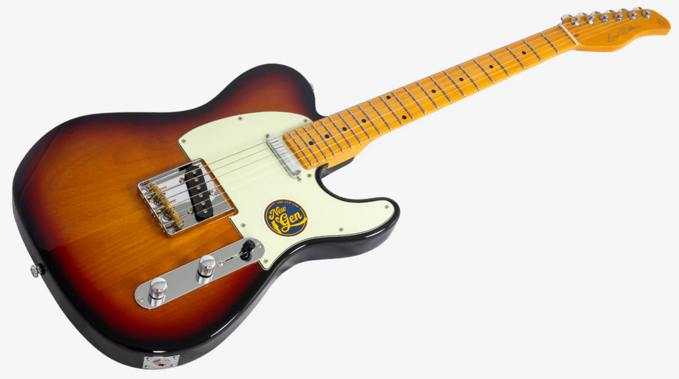 Sire Larry Carlton T7 Lh Gaucher New Gen 2s Ht Mn - 3 Tone Sunburst - E-Gitarre in Teleform - Variation 2