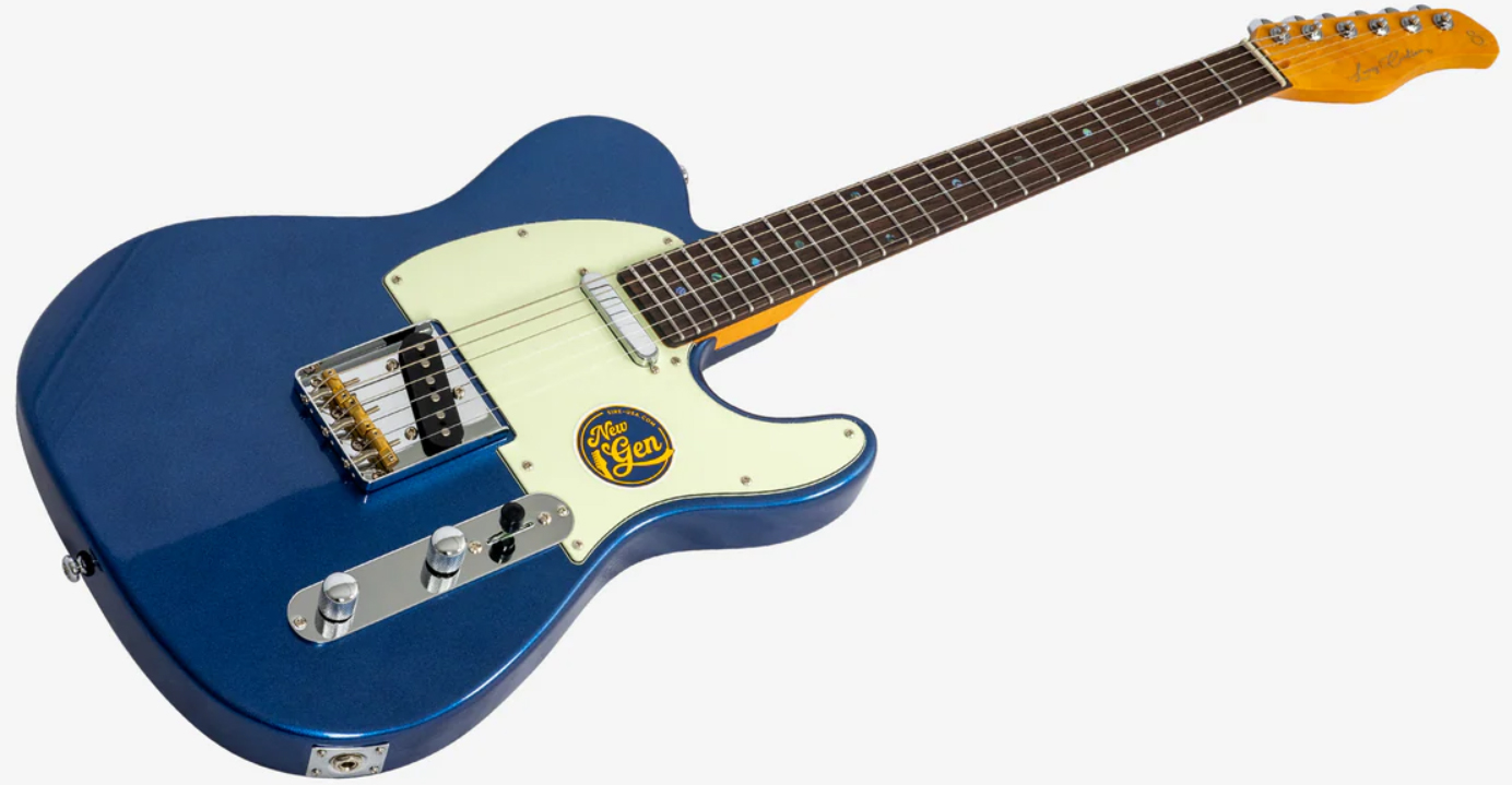 Sire Larry Carlton T7 Lh Gaucher New Gen 2s Ht Rw - Dark Navy - E-Gitarre in Teleform - Variation 2