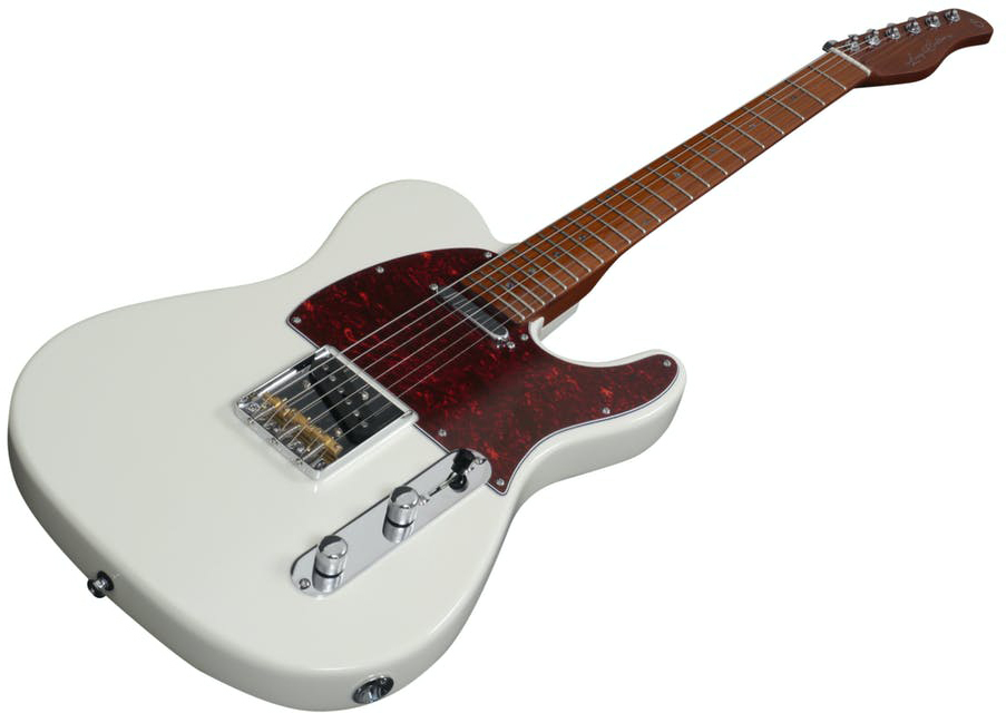 Sire Larry Carlton T7 Signature 2s Ht Mn - Antique White - E-Gitarre in Teleform - Variation 2