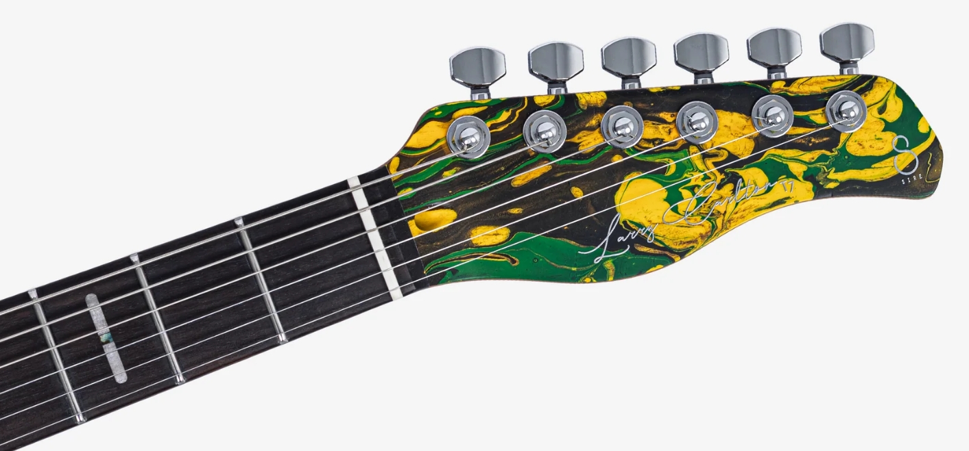 Sire Larry Carlton T7 Sw 2h Trem Rw - Yellow Swirl - E-Gitarre in Teleform - Variation 3