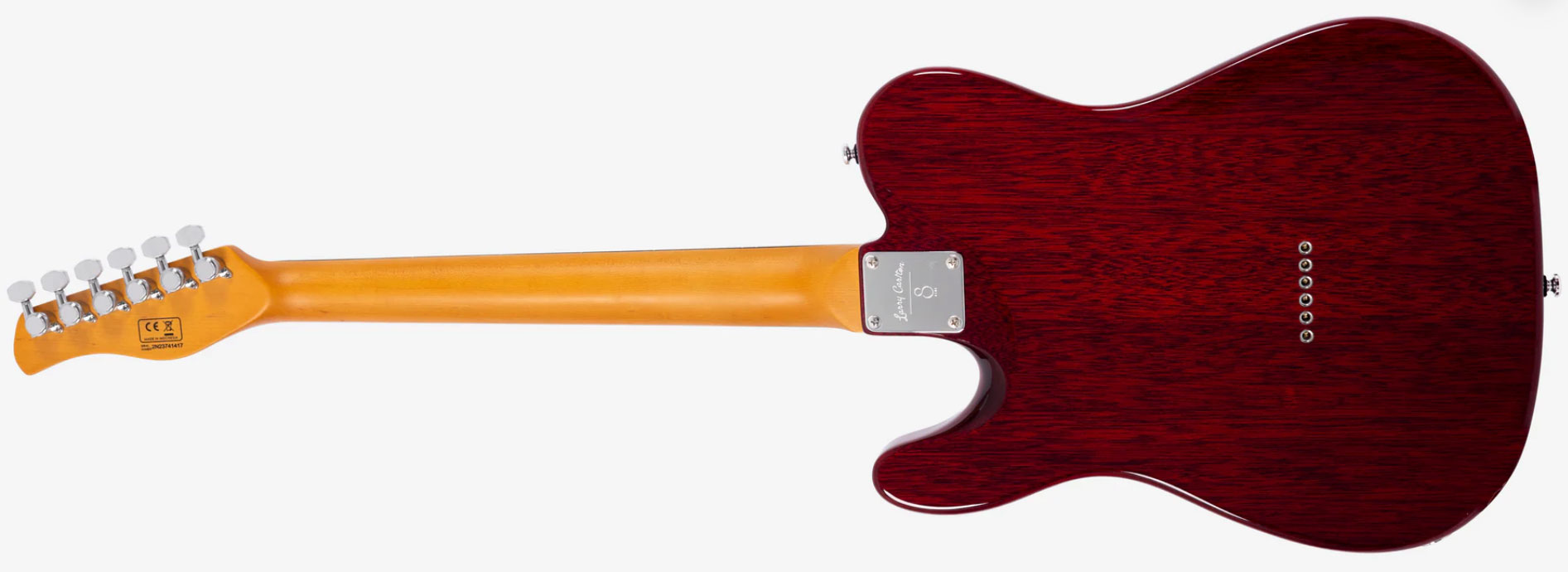 Sire Larry Carlton T7tm Signature 2s P90 Ht Rw - See Through Red - E-Gitarre in Teleform - Variation 1