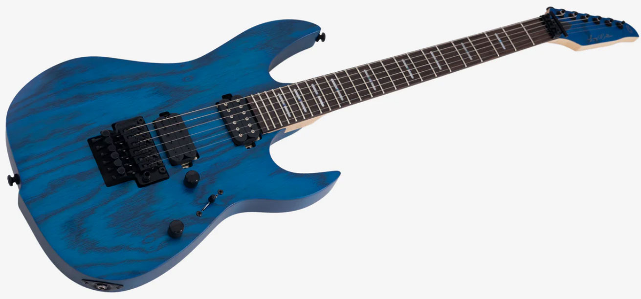Sire Larry Carlton X5 Signature 2h Trem Rw - Trans Blue Satin - E-Gitarre aus Metall - Variation 2