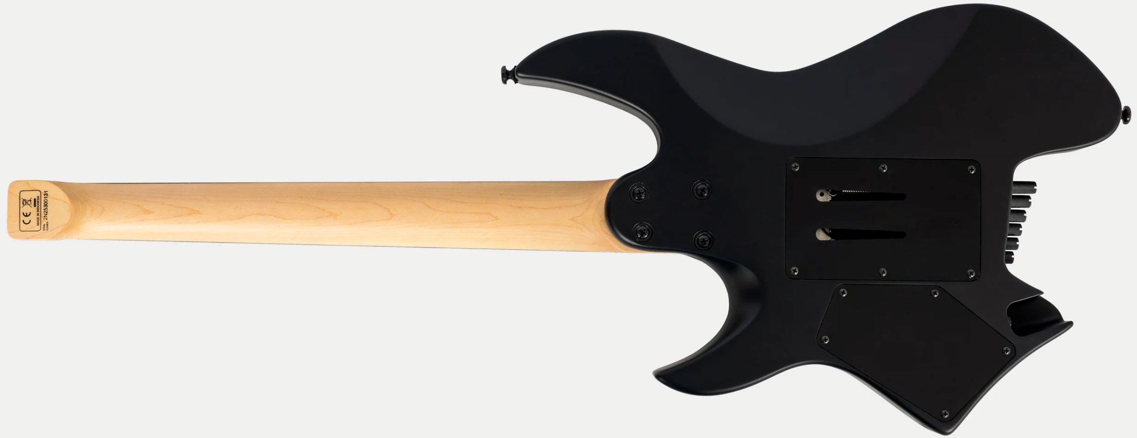 Sire Larry Carlton X6 Headless Multiscale 2h Trem Rw - Black Satin - Multi-Scale Guitar - Variation 1