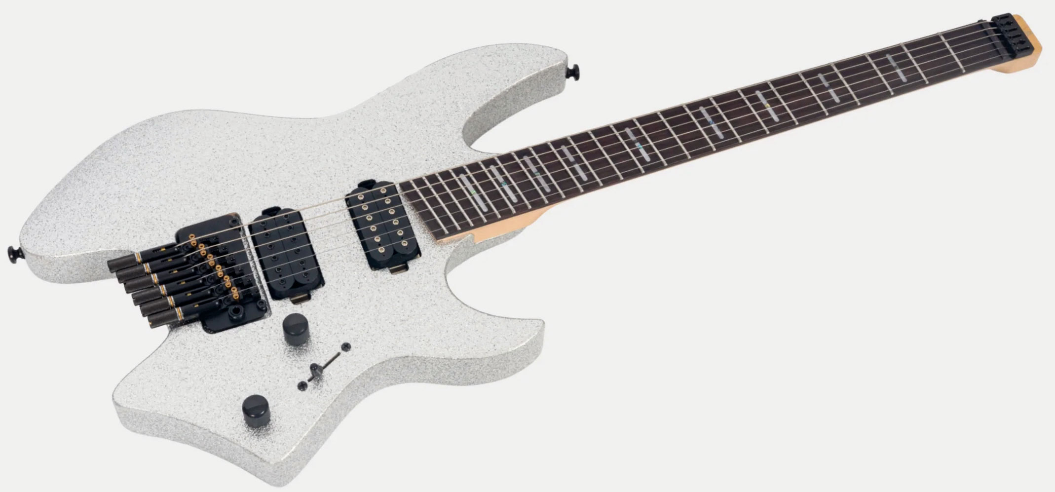 Sire Larry Carlton X6 Headless Multiscale 2h Trem Rw - Silver Sparkle - Multi-Scale Guitar - Variation 2