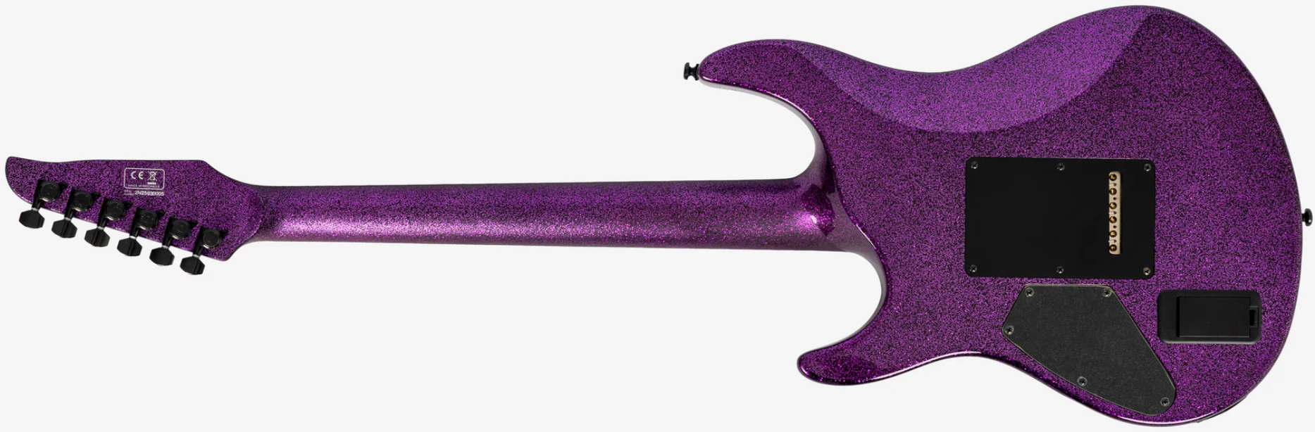 Sire Larry Carlton Y10 2h Fishman Fluence Trem Eb - Purple Sparkle - E-Gitarre in Str-Form - Variation 1