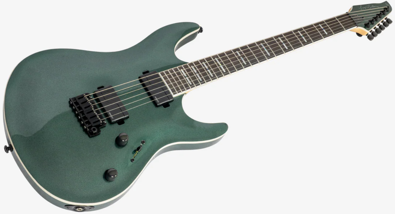 Sire Larry Carlton Y10 2h Fishman Fluence Trem Eb - Metallic Green - E-Gitarre in Str-Form - Variation 2
