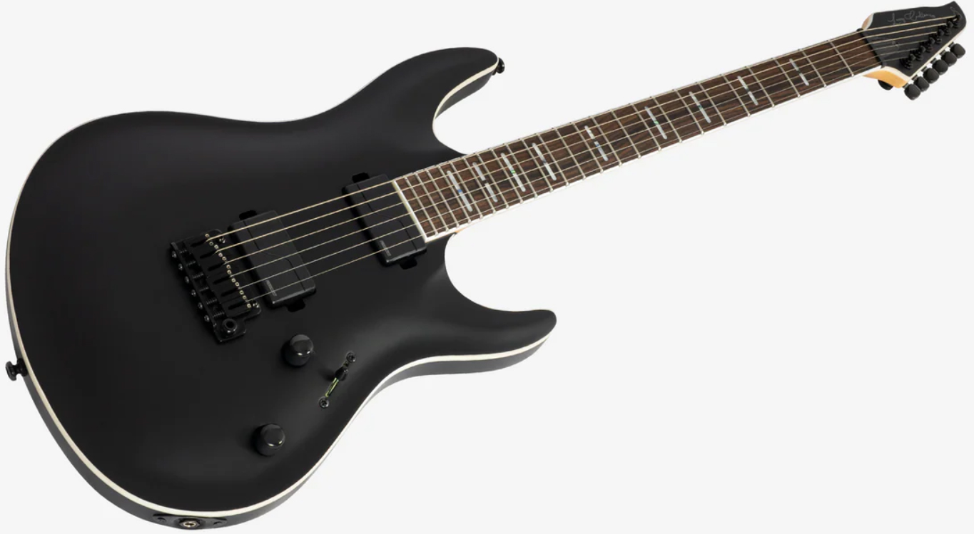 Sire Larry Carlton Y10 2h Fishman Fluence Trem Eb - Black Satin - E-Gitarre in Str-Form - Variation 3